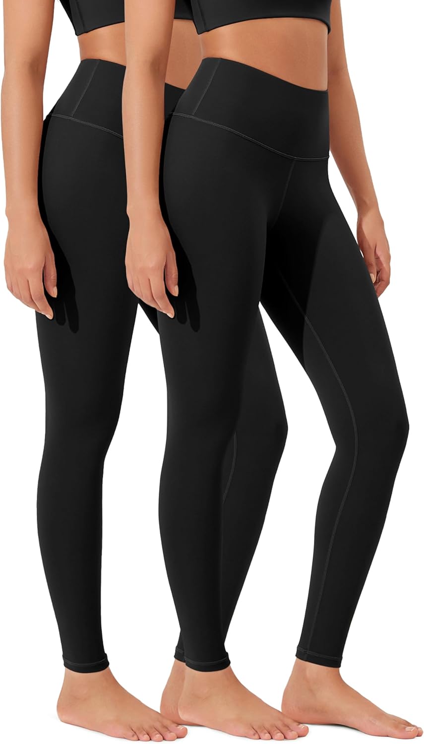 ODODOS ODLEX 2-Pack High Waist 7/8 Length Workout Leggings for Women, 25" / 28"...