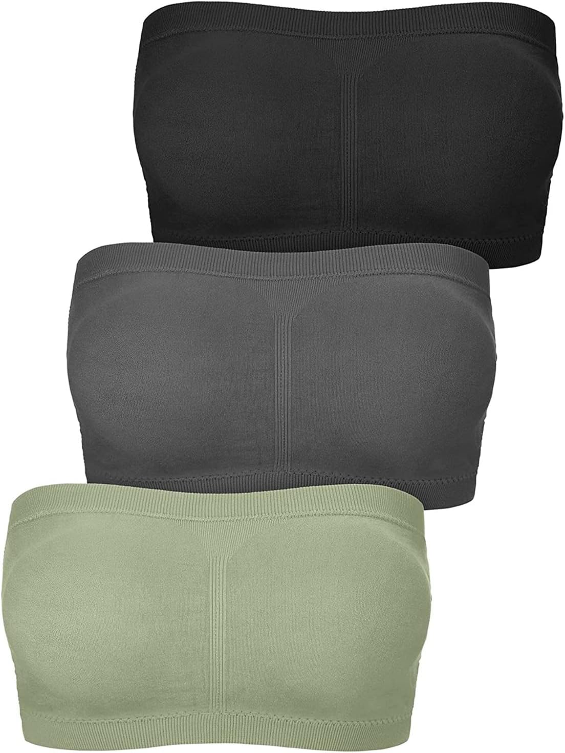 FULIER Women's Bandeau Bra, Special Sports Yoga Wear, Innovative Seamless Wirele...