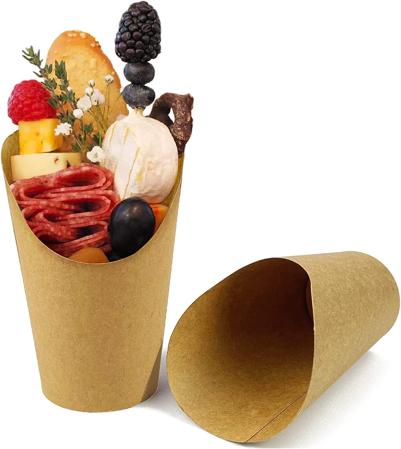 HINMAY 50 Pcs Disposable French Fries Holder, 12oz...