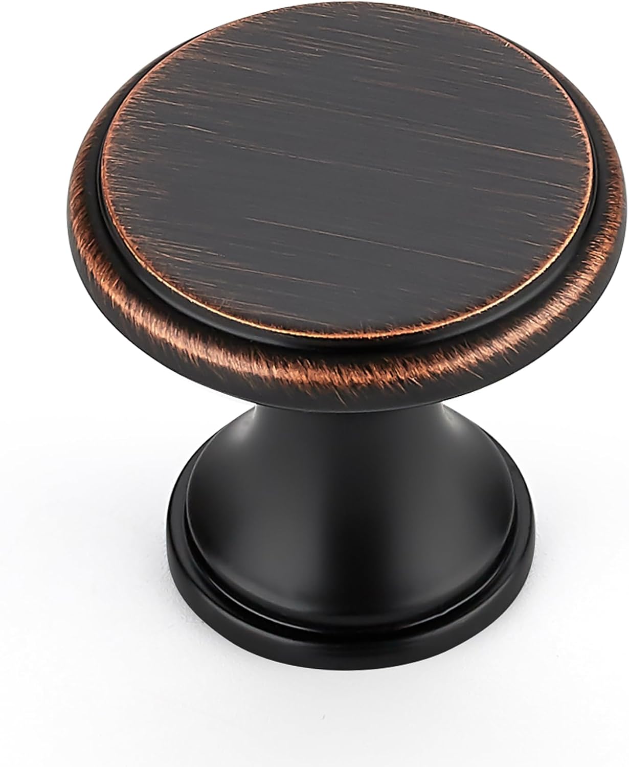 Ravinte 10 Pack Oil Rubbed Bronze Kitchen Cabinet Knobs, Solid Oil Rubbed Bronze...