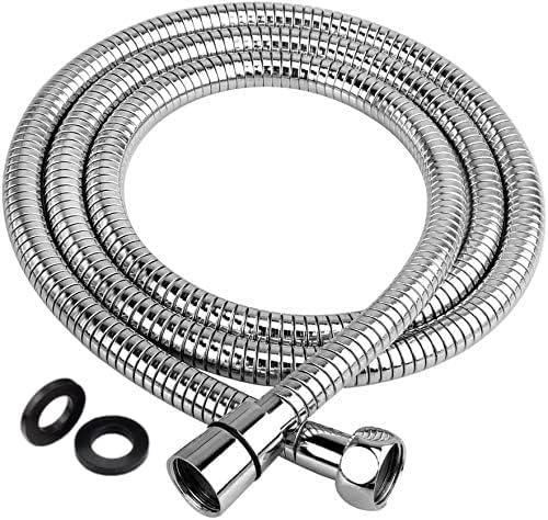 Shower Hose 2m, Long Shower Hose, Universal Replacement Stainless Steel Shower P...