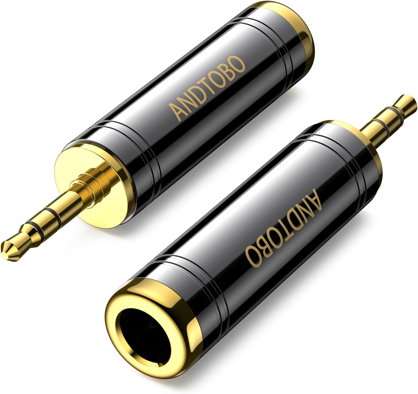 High-Quality ANDTOBO Headphone Adapter, Pure Copper Stereo Connector, Essential...