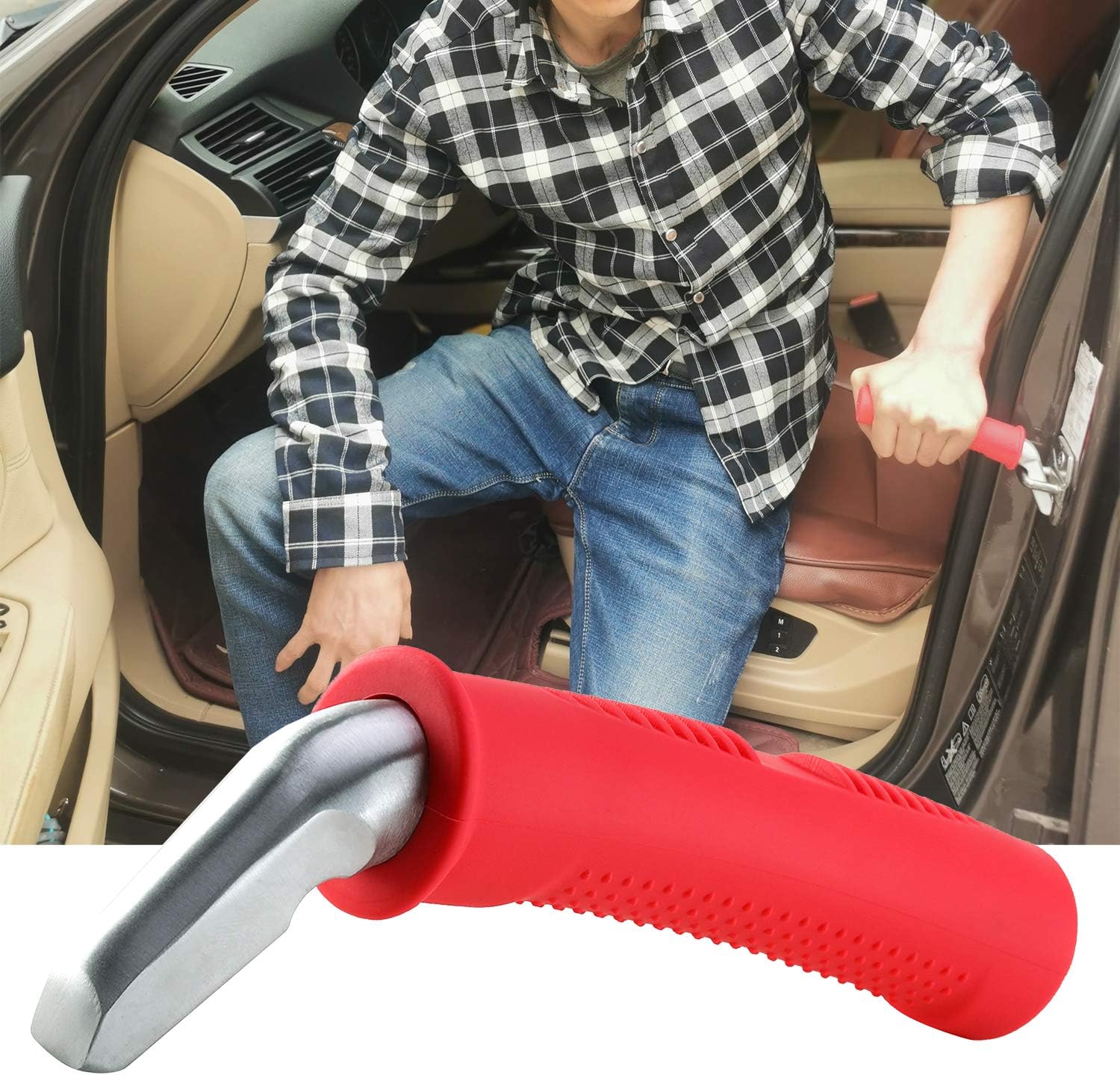 Auto Cane Portable Vehicle Support Handle Car Door Assist Bar Supports up to 300...