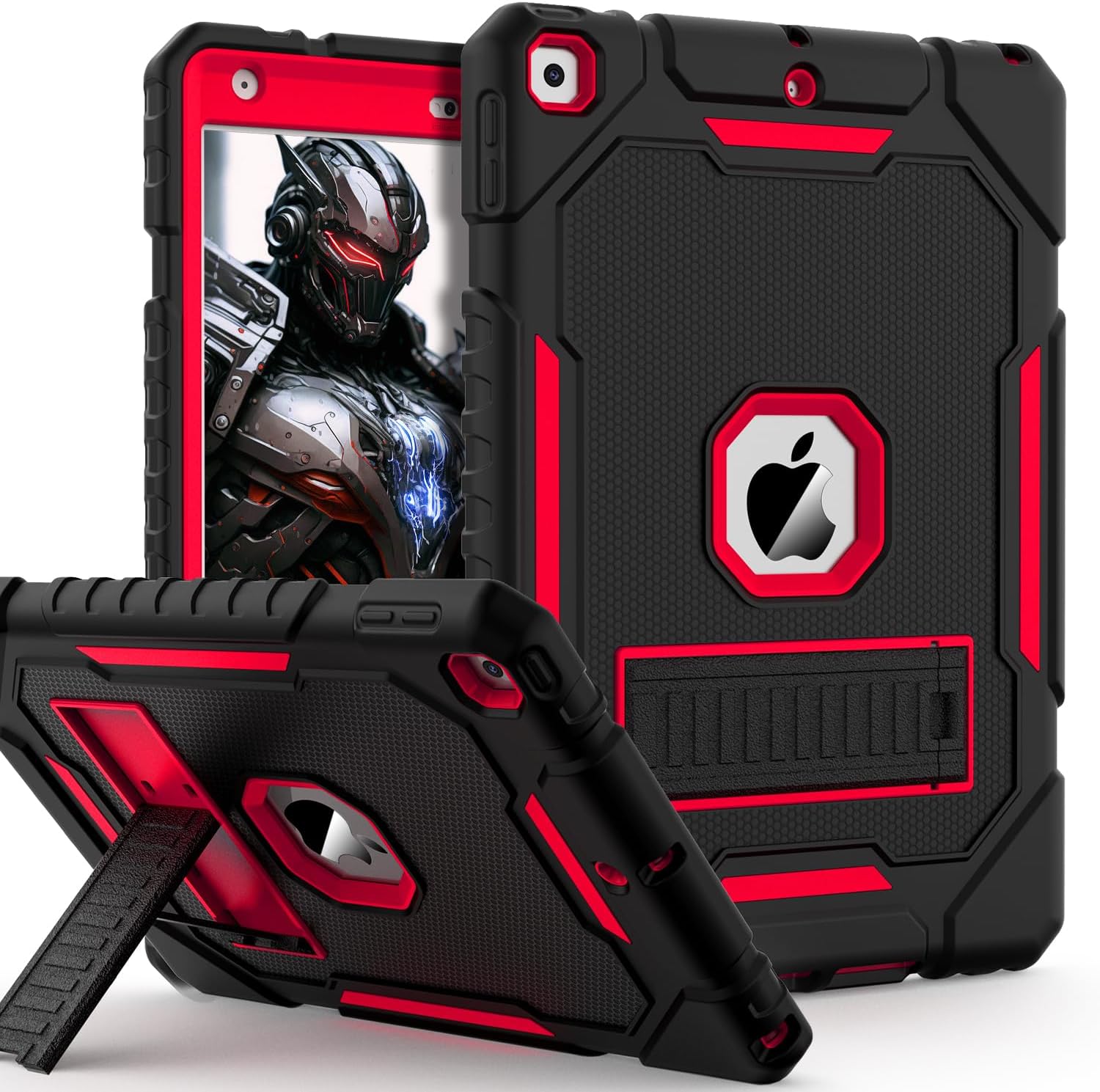 Case for iPad 9th/8th/7th Generation 2021/2020/2019(10.2 inch), Heavy Duty Milit...