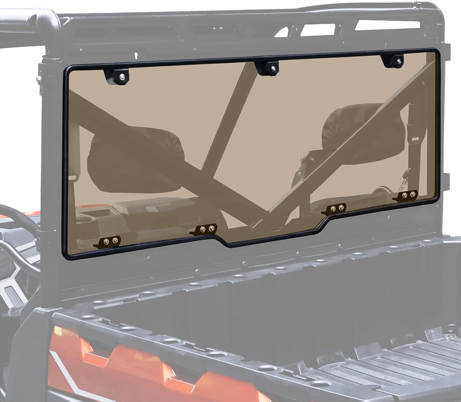 Ranger 1000 Rear Window, StarknightMT Tinted Back Window Rear Windshield Compati...