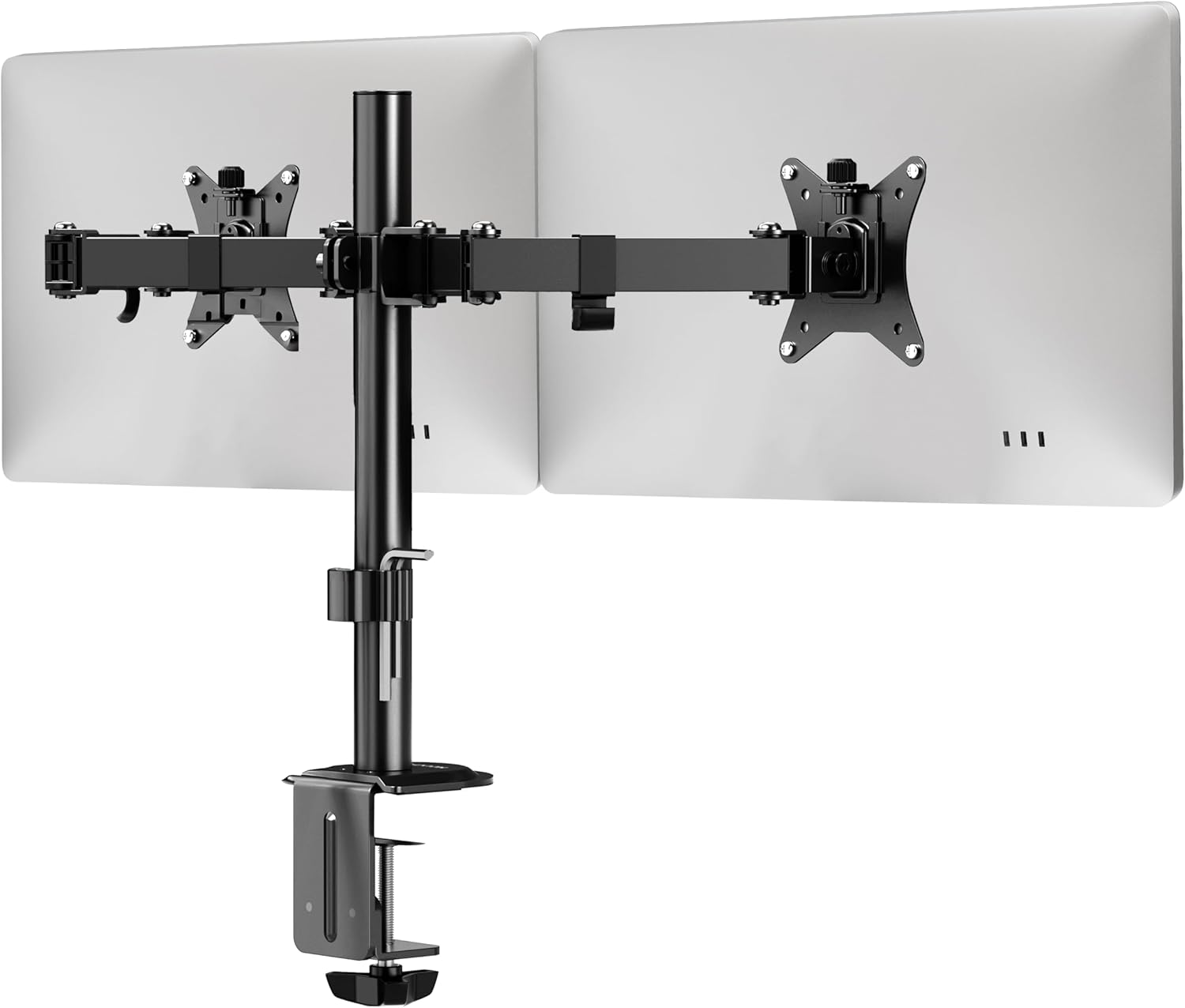 Mount-It! Dual Monitor Mount, Dual Monitor Arm for 2 Screens on Desk, Adjustable...