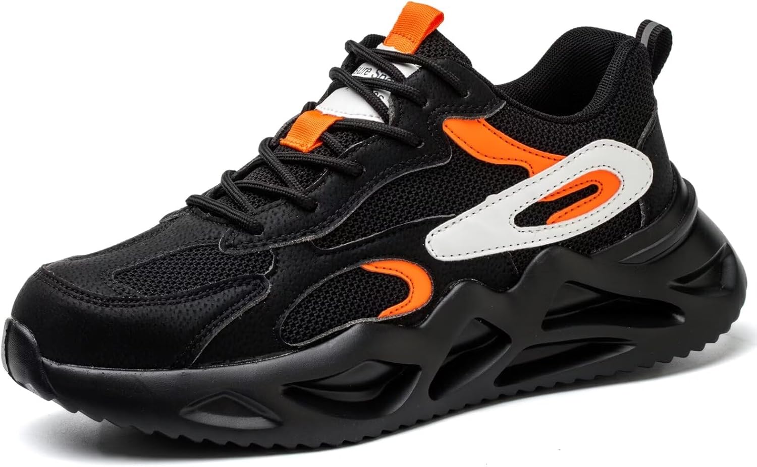 Annvia Steel Toe Cap Trainers Men Women Safety Trainers Lightweight Non-Slip Ant...