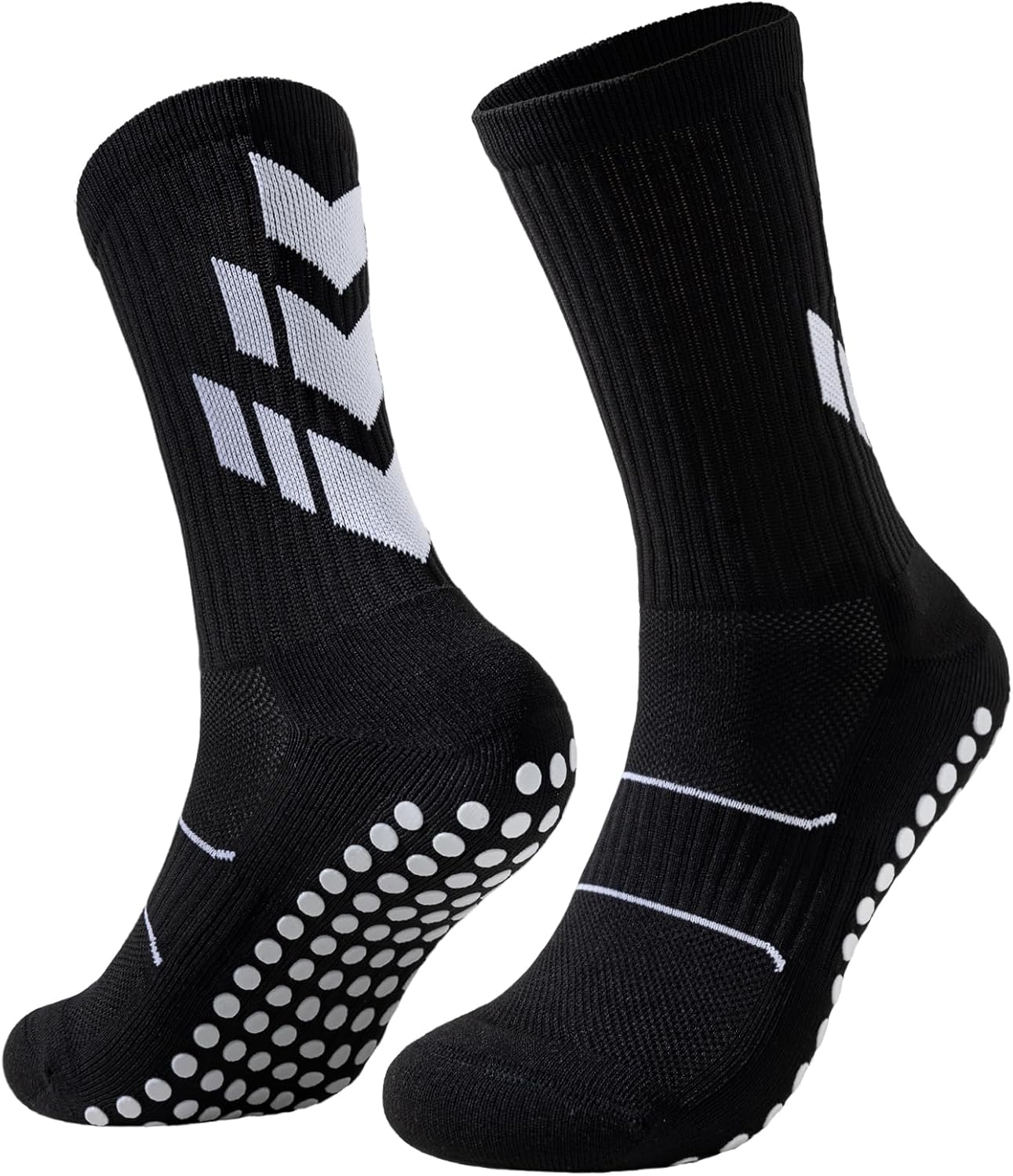 Niorasen Grip Socks, Football Socks for Men Women, Non Slip Sports Socks Wicking...