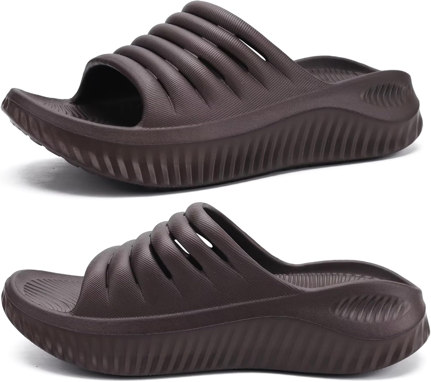 KuaiLu Womens Recovery Sandals With Comfortable Plantar Fasciitis Support,Ladies...