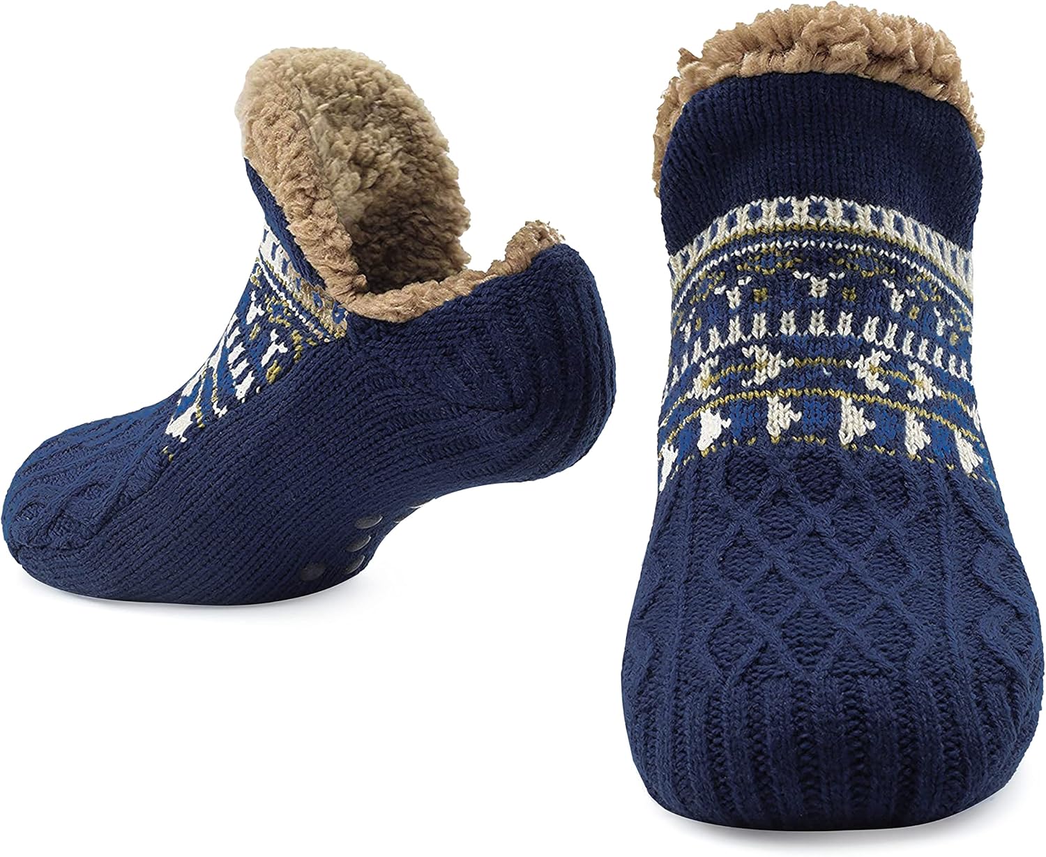 CityComfort Slipper Fluffy Socks for Women Men Heat Holding Sock Knitted Socks W...