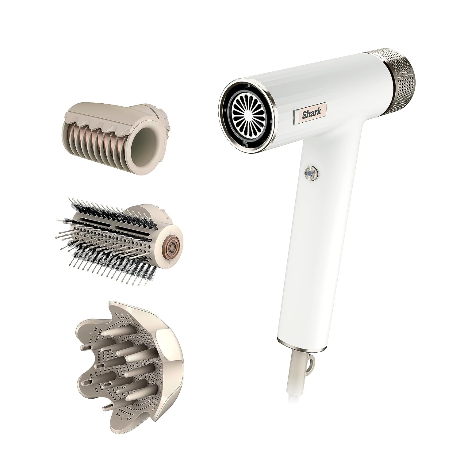 Shark Hair Dryer SpeedStyle RapidGloss Finisher and High-Velocity Dryer, Ionic H...