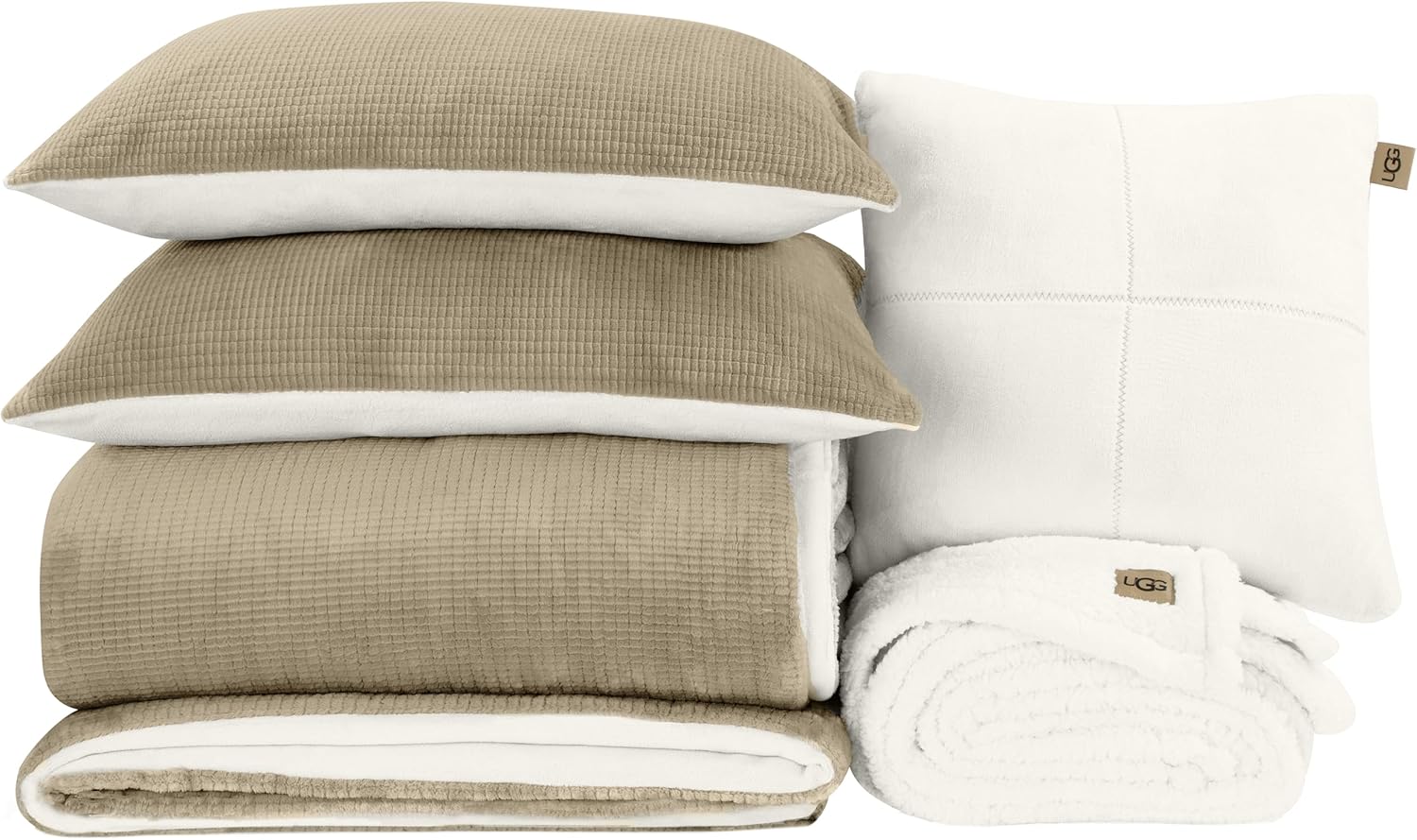 UGG Remina Comforter Set 5 Piece Bed in a Bag with...
