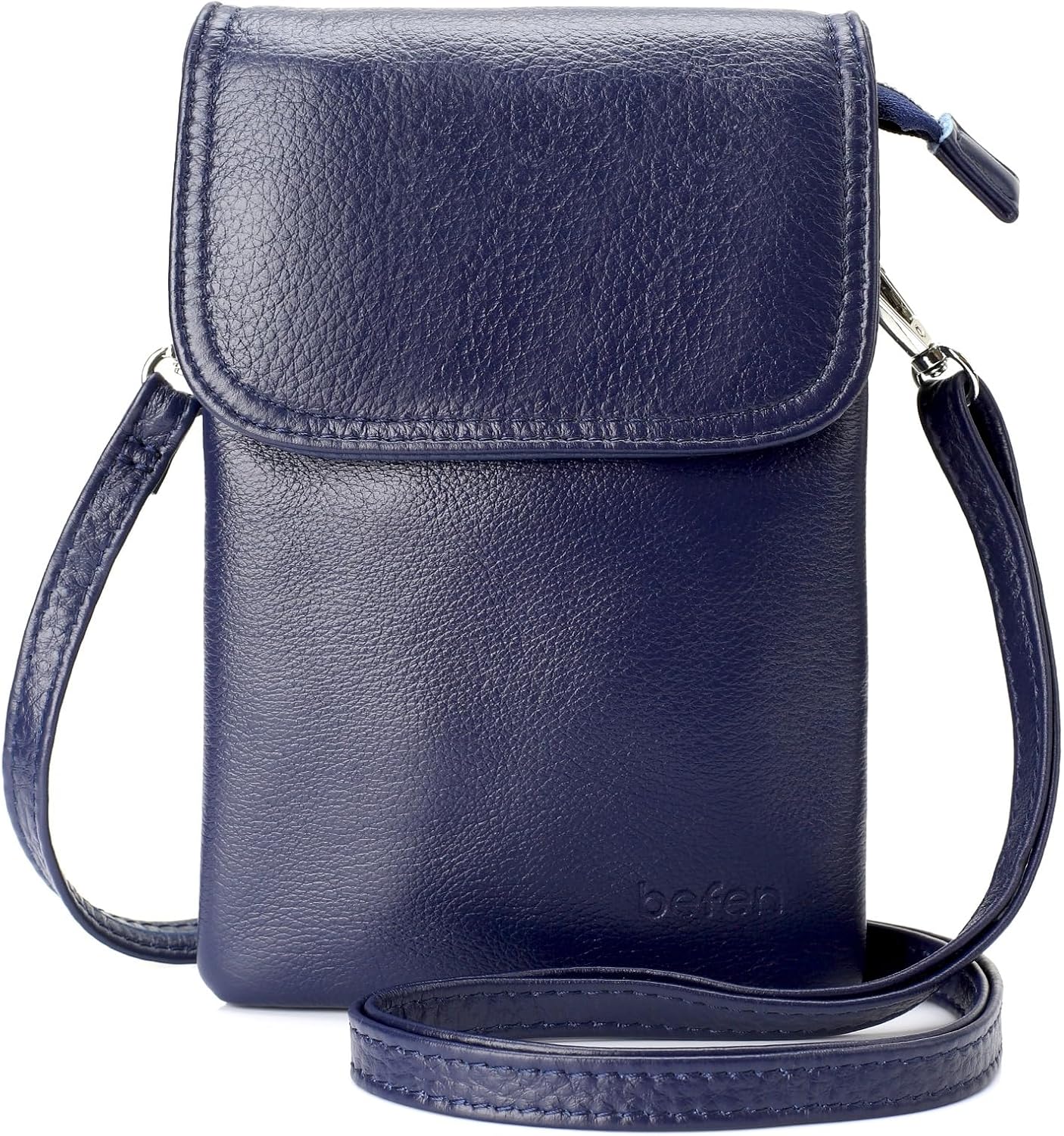 befen Genuine Leather Small Crossbody Bags for Women Cell Phone Bag Cross Body P...