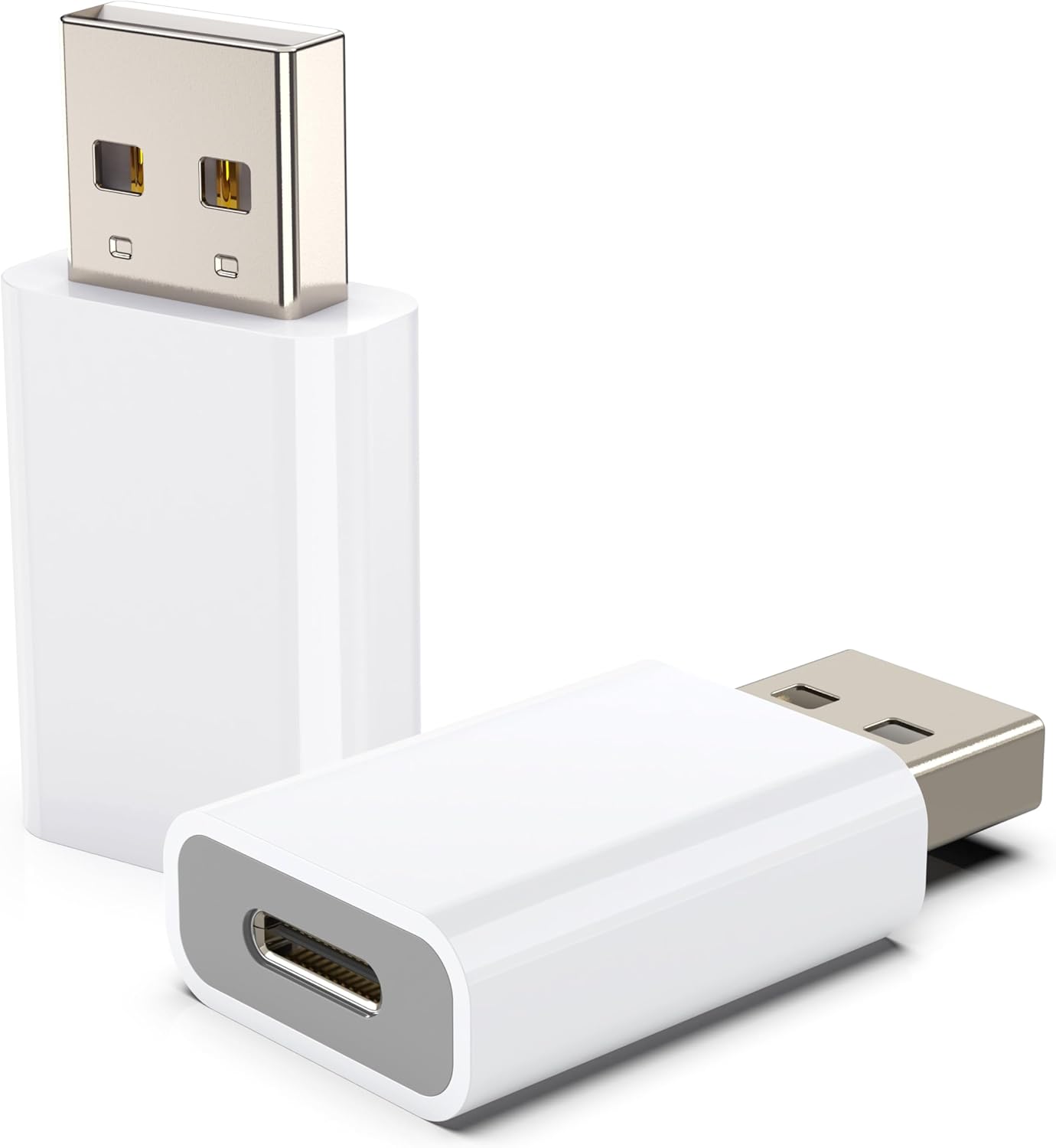 USB to USB C Adapter,Type-C Female to USB-A Male Adapter Compatible with Apple M...