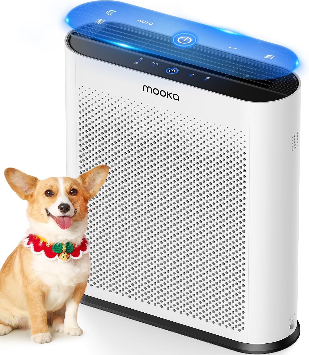 Air Purifiers for Home Large Room 1650ft² with PM2.5 Air Quality Sensor, MOOKA H...