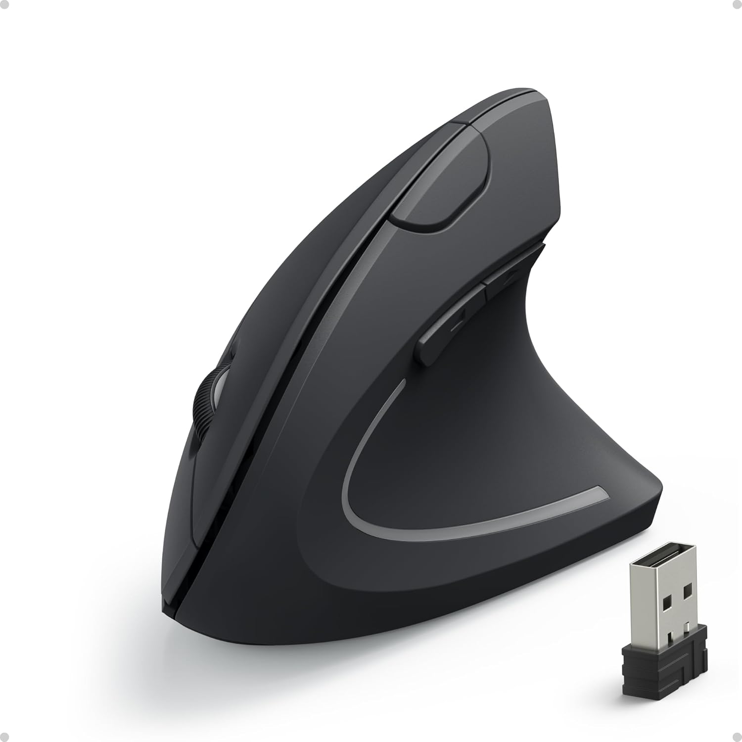 Anker 2.4G Wireless Vertical Ergonomic Optical Mou...