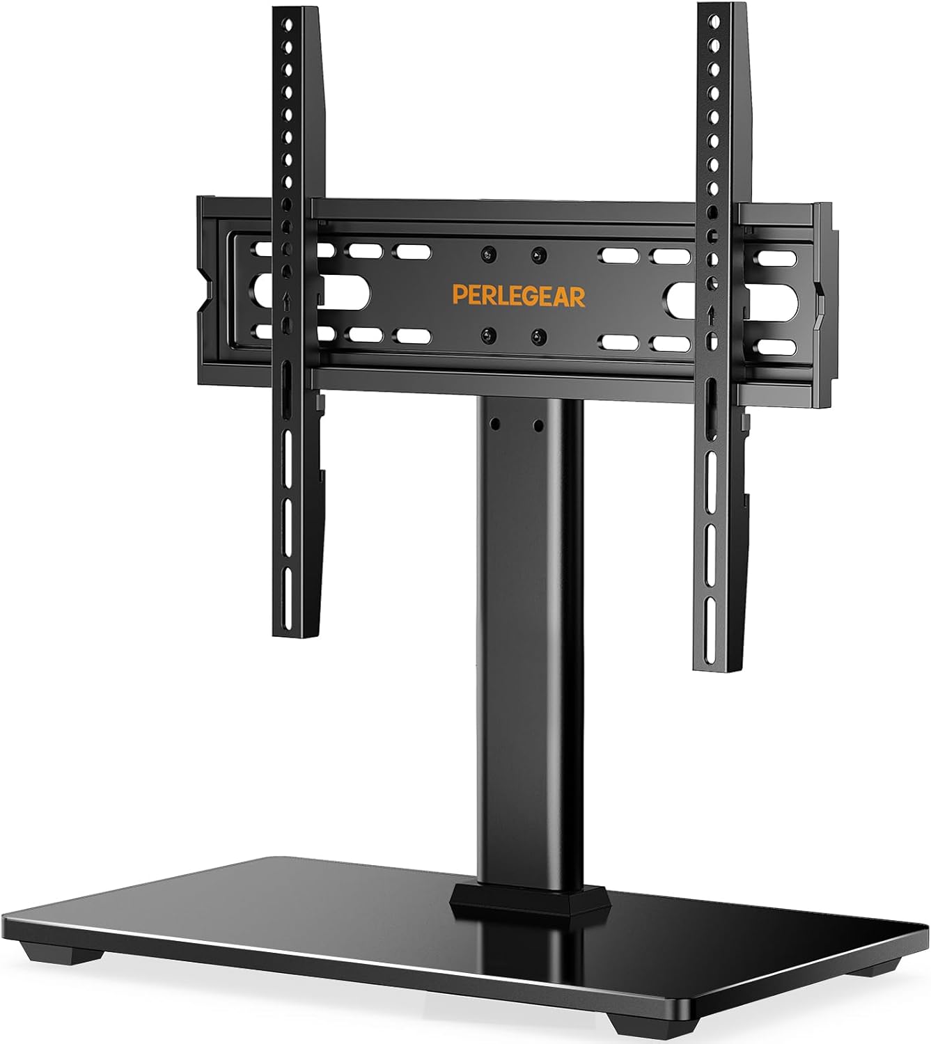 Perlegear Universal Table Top Pedestal TV Stand for 32"-60" LED Plasma Flat Curv...