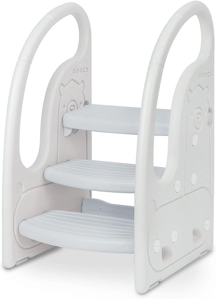 Toddler 3 Step Stool Onasti Kids Standing Tower for Toddlers Plastic Learning He...
