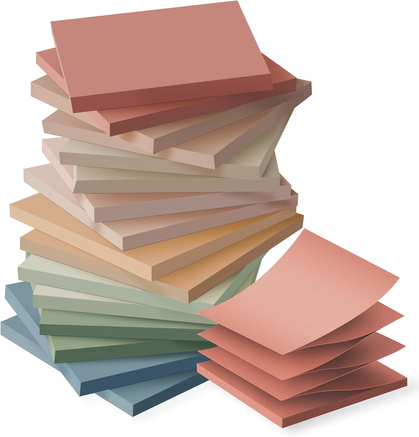 (16 Pack) Pop Up Sticky Notes 3x3 in Post Accordion Stickies Super Sticking Powe...