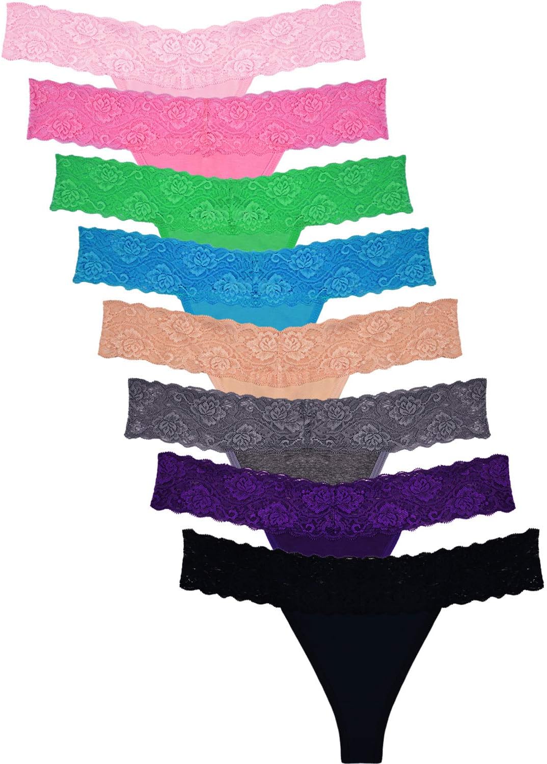 Sunm Boutique Lace Thongs for Women Thong Underwear Women Lace Panties Women Und...