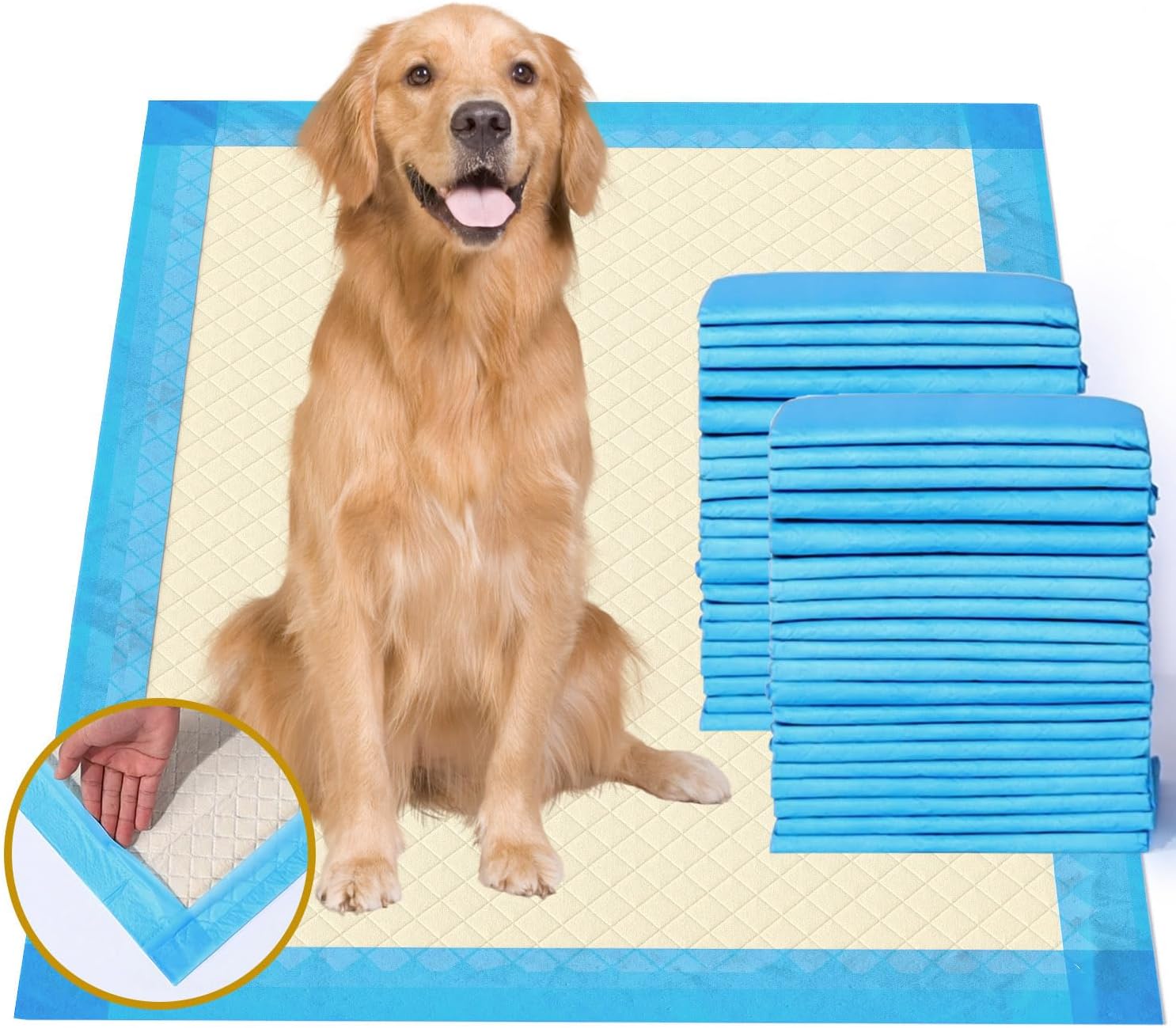 Gardner Pet Puppy Pads, Special Puppy Training Pads With Extra Large and Ultra A...