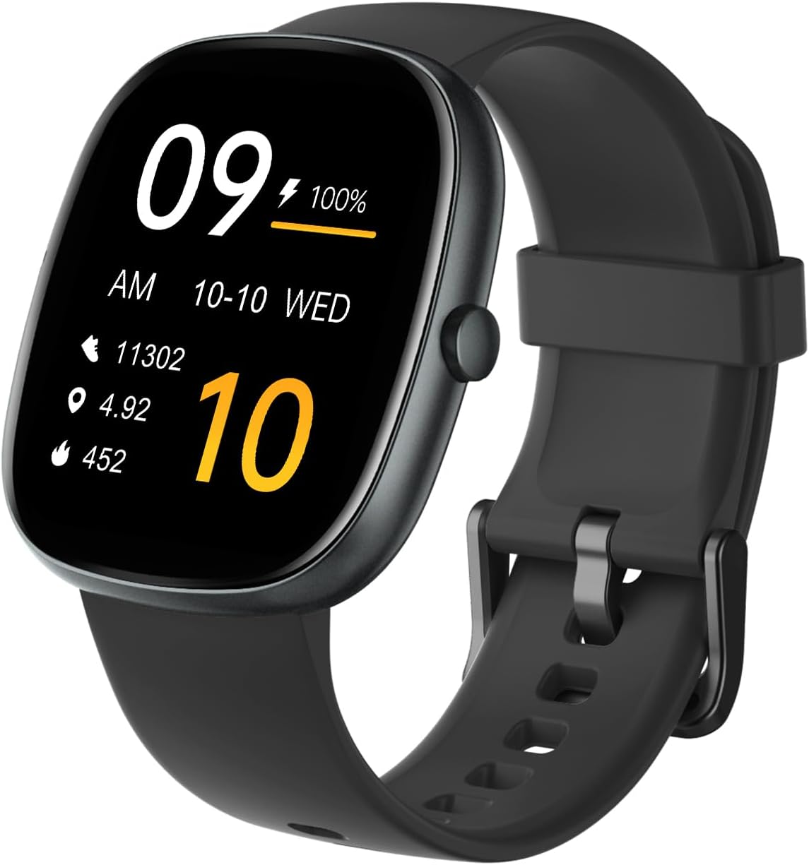 HUAKUA Smart Watches for Women Men (Answer/Make Calls), 1,85" HD Smart Watch for...