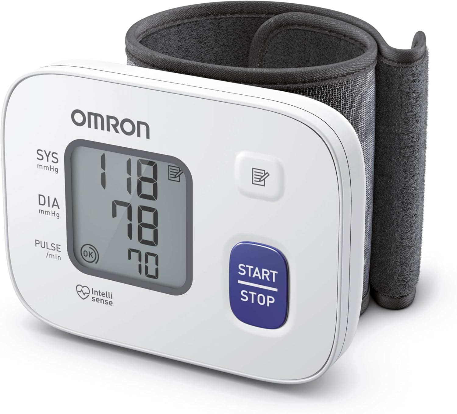 OMRON RS2 Wrist Blood Pressure Monitor - Clinically Validated Wrist Blood Pressu...