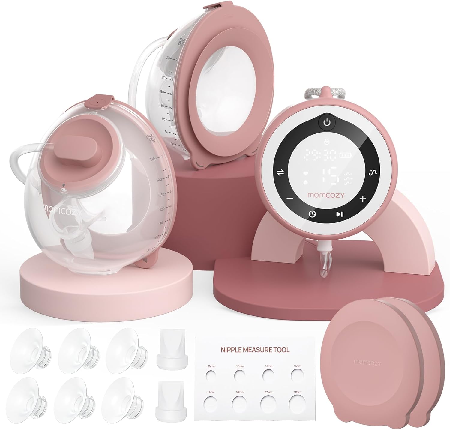 Momcozy Breast Pump V1 Pro Hospital-Grade, Upgraded Electric Pump with 3 Fine-Tu...