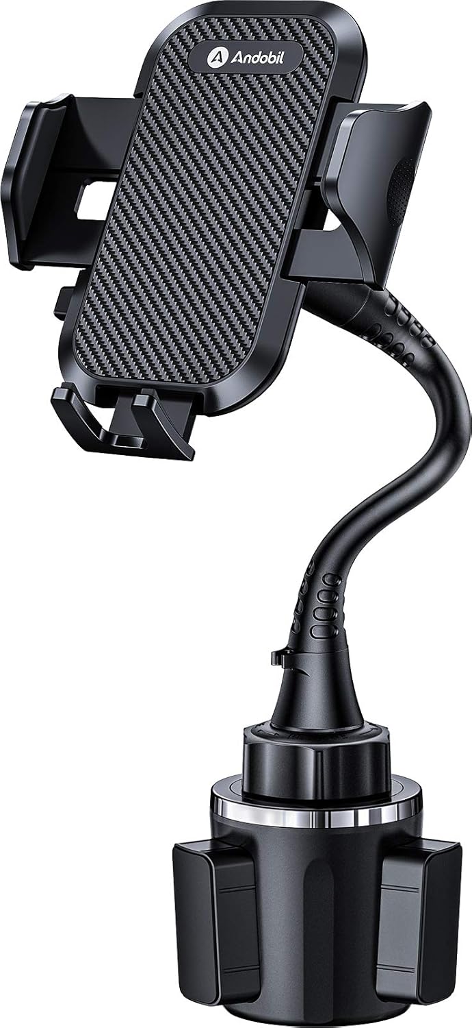 andobil Upgraded, Solidest 15in Cup Phone Holder for Car, Stable & Adjustable, L...