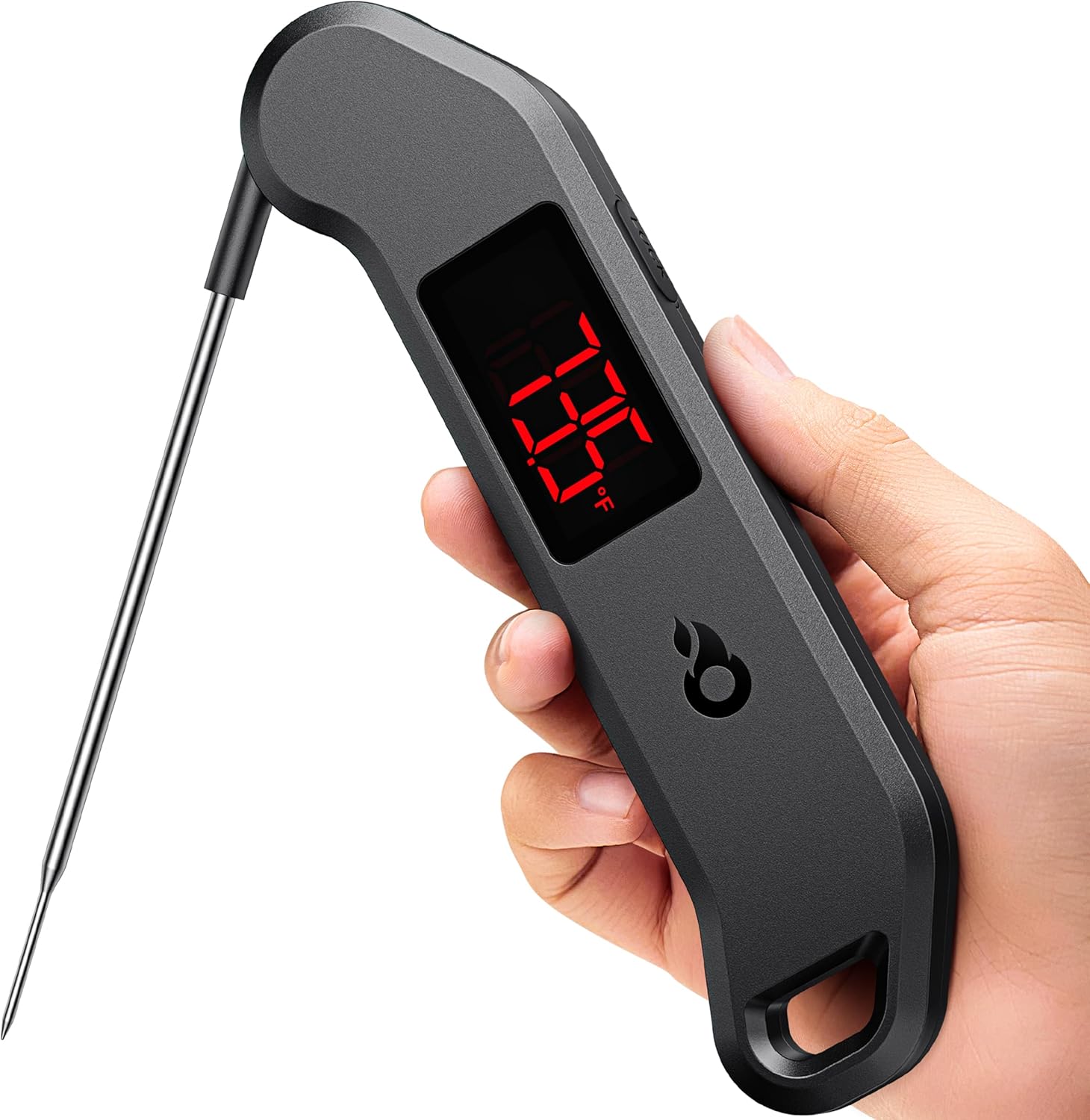 Professional Meat Thermometer Digital, 1 Sec Instant Read, NIST Certified Accura...