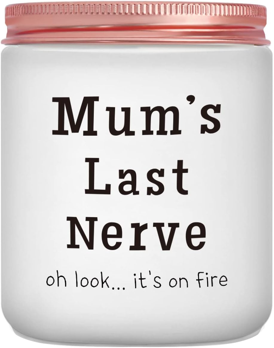 Mothers Day Gifts for Mum from Daughter Son, Funny Mum Candle, Mum Gift for Birt...