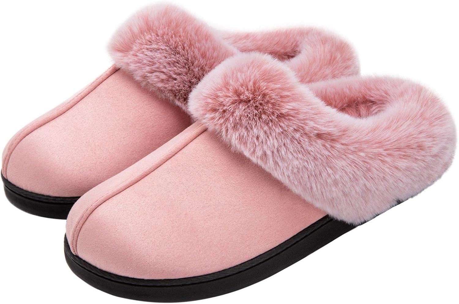 VeraCosy Women's Slippers, Unique Classic Suede Memory Foam Slippers, Innovative...