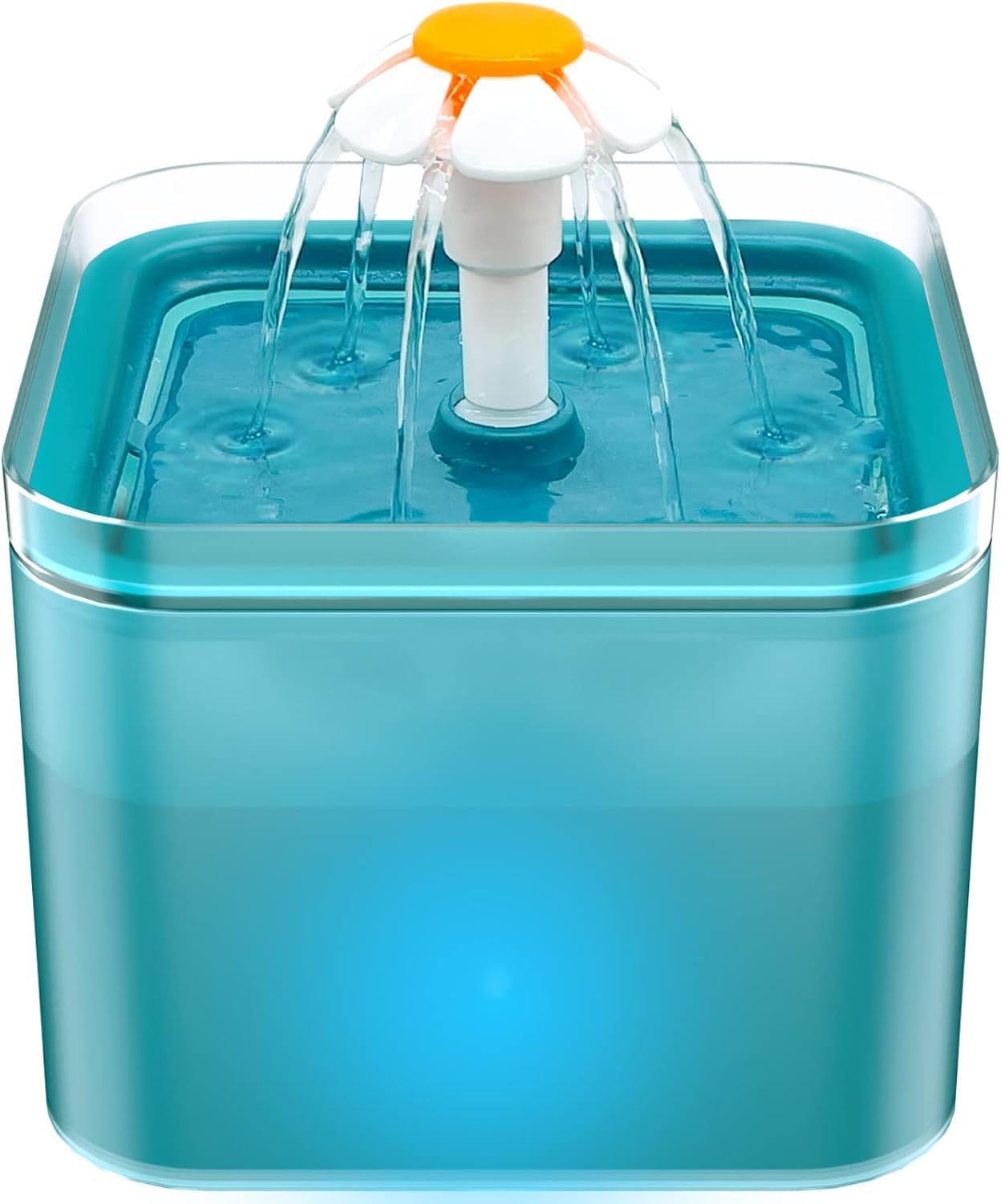 Cat Water Fountain for Drinking: 2L Cat Water Fountain - Cat Fountain - Dog Wate...