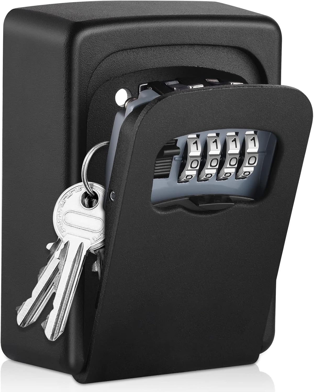 CDC DIGI 4-Digit Combination LockBox, Wall Mounted-Key Lock Box Police Approved...