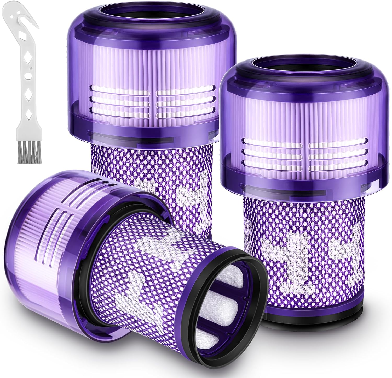 V12 Filter Replacements for Dyson V12 Detect Slim, Detect Slim Animal, Slim+ Cor...