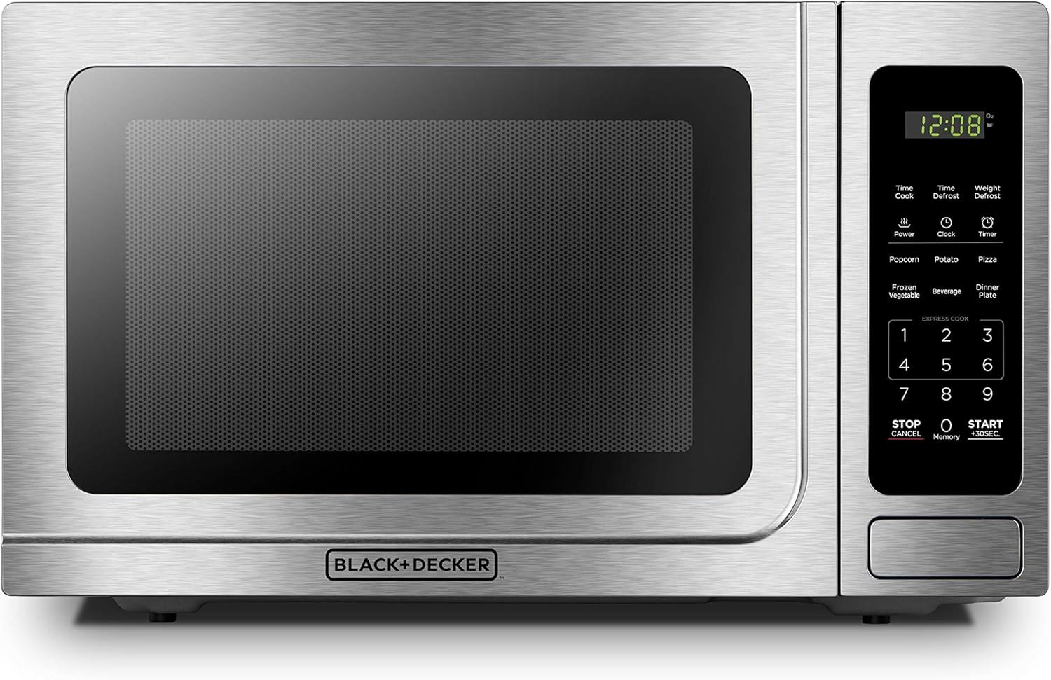 BLACK+DECKER EM036AB14 Digital Microwave Oven with...