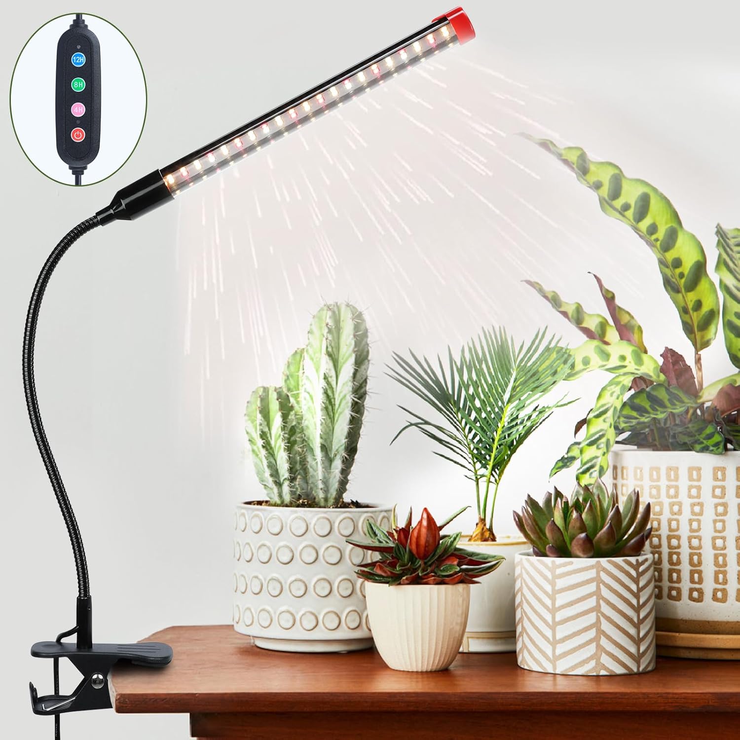 Gamechanger! 9W Power Home Plug, NOT 5W Adapter, FECiDA Clip Grow Lights for Ind...