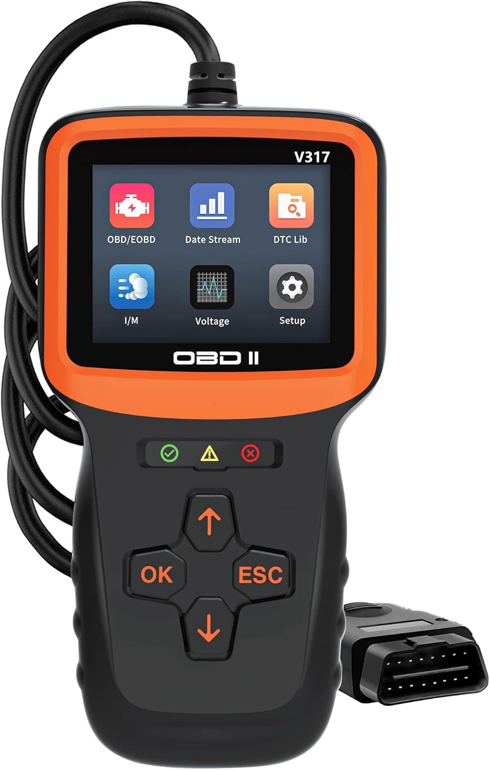 Zmoon OBD2 Scanner Diagnostic Tool, Vehicle Check Engine Code Readers with Reset...