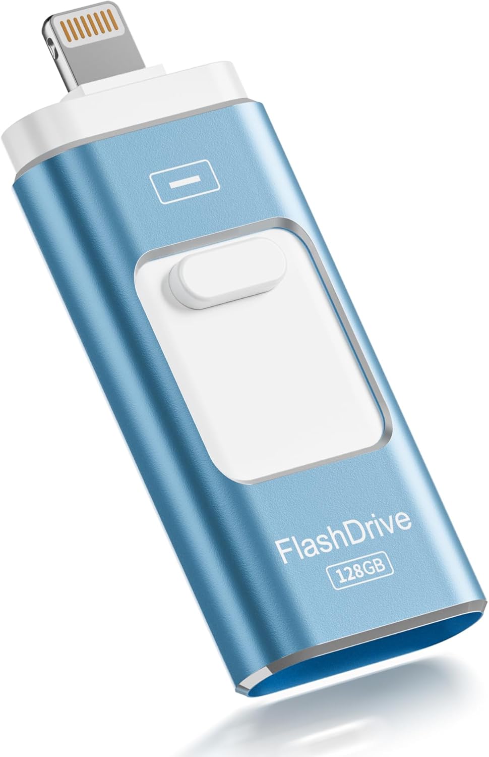 Apple MFi Certified 128GB Flash Drive for iPhone Thumb Drive Photo Stick, USB Me...