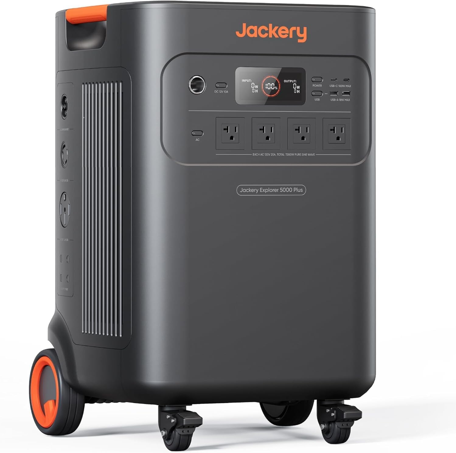 Jackery Solar Generator 5000 Plus Portable Power Station, 5040Wh LiFePO4 Battery...