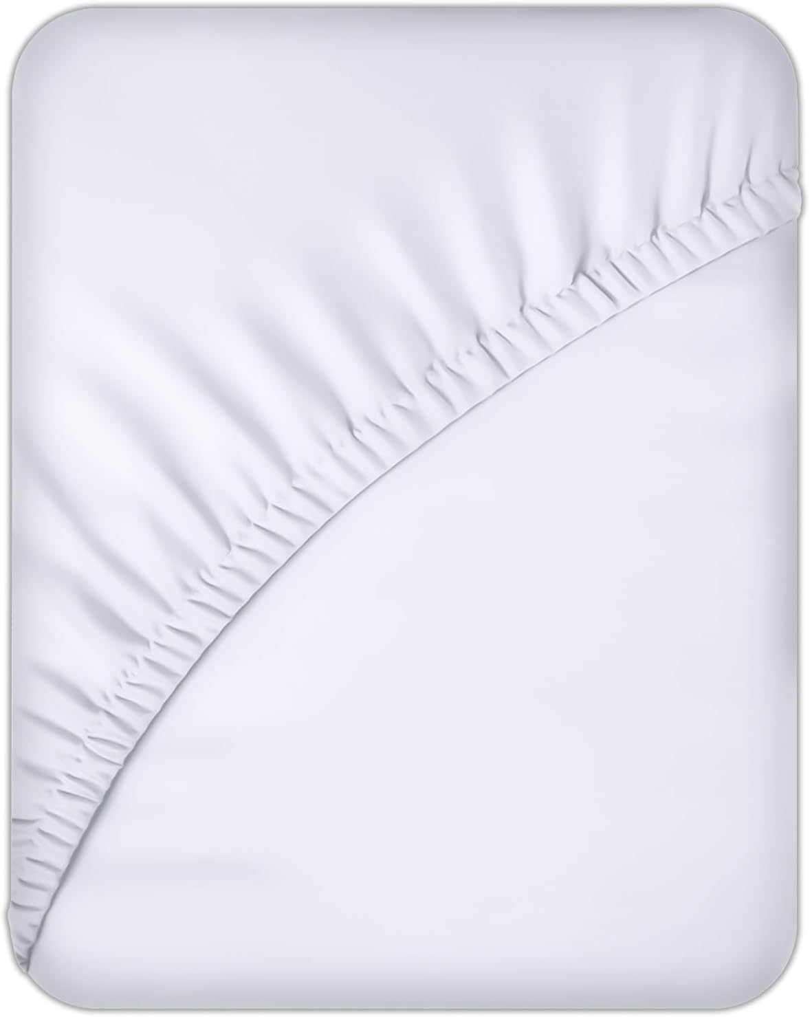 ACRALI HOME Double Fitted Sheet 40cm/16in Deep Fitted Sheets Double Bed Breathab...