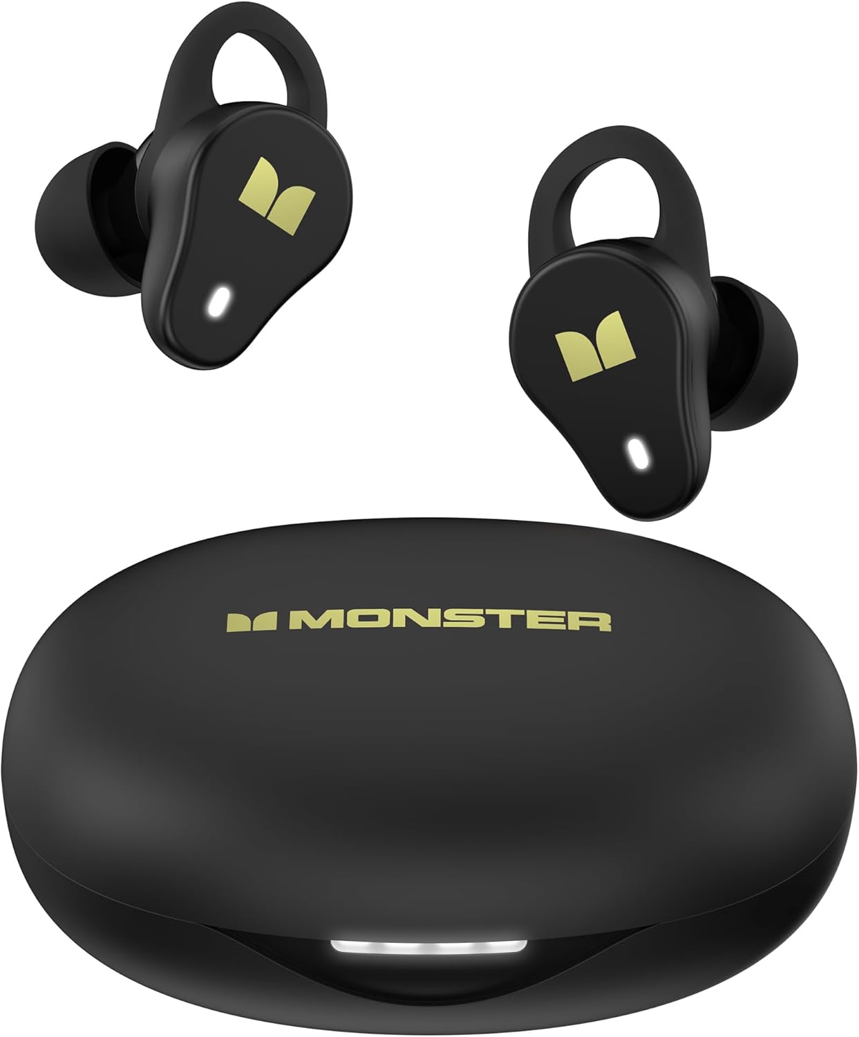 Monster N-Lite 210 Wireless Earbuds, Bluetooth 5.4 in-Ear Stereo Headphones, Bui...