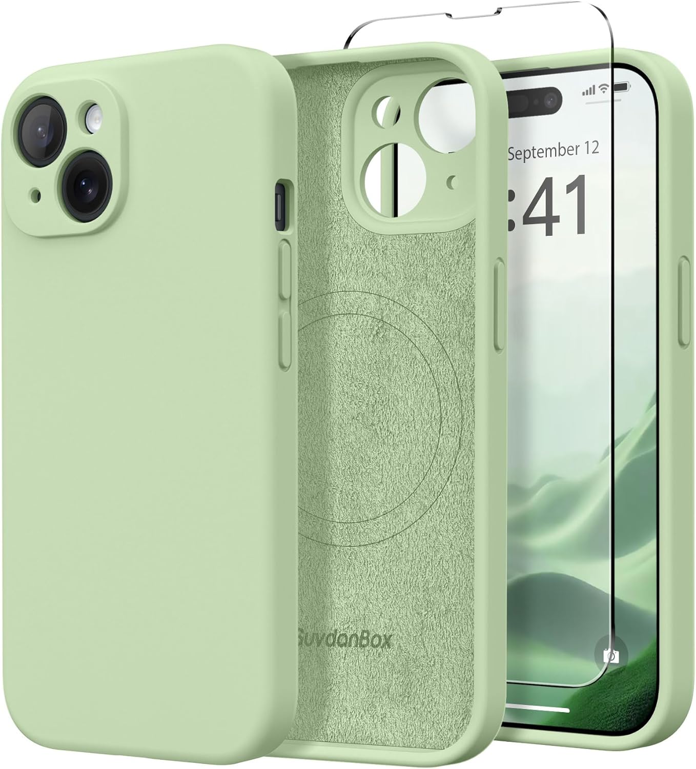 Magnetic for iPhone 14 Case, Compatible with MagSafe, [Full Camera Protection][S...