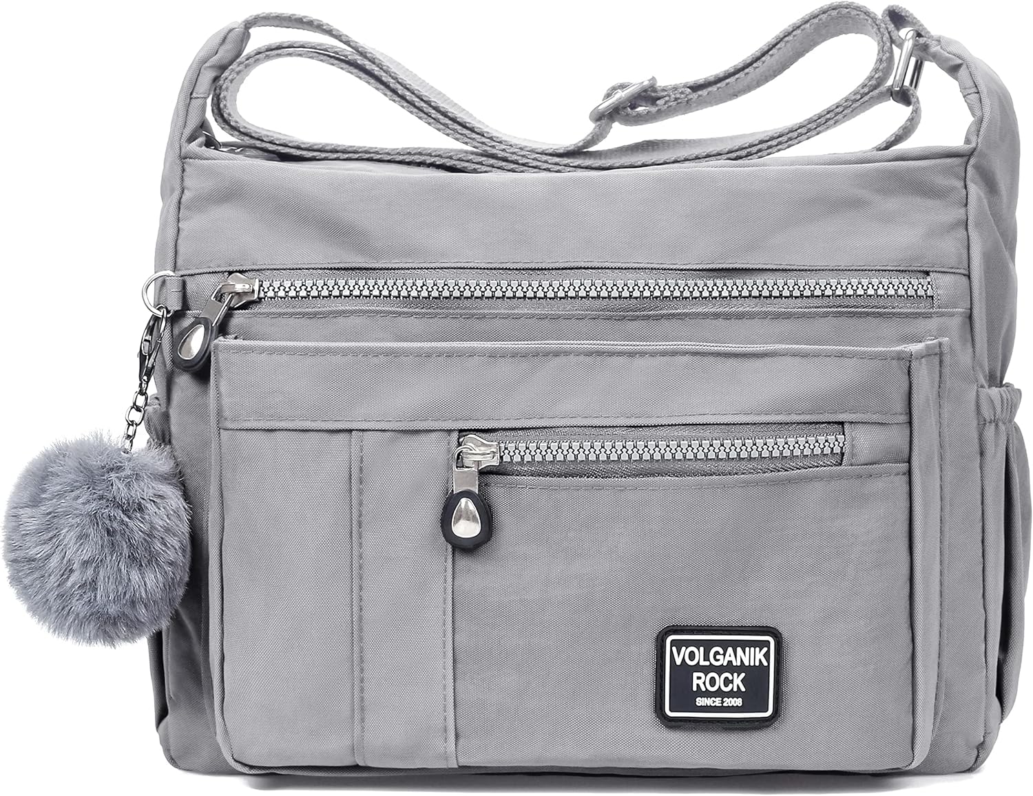 VOLGANIK ROCK Women's Crossbody Bag, Special Medium Size Handbag with Multi Pock...