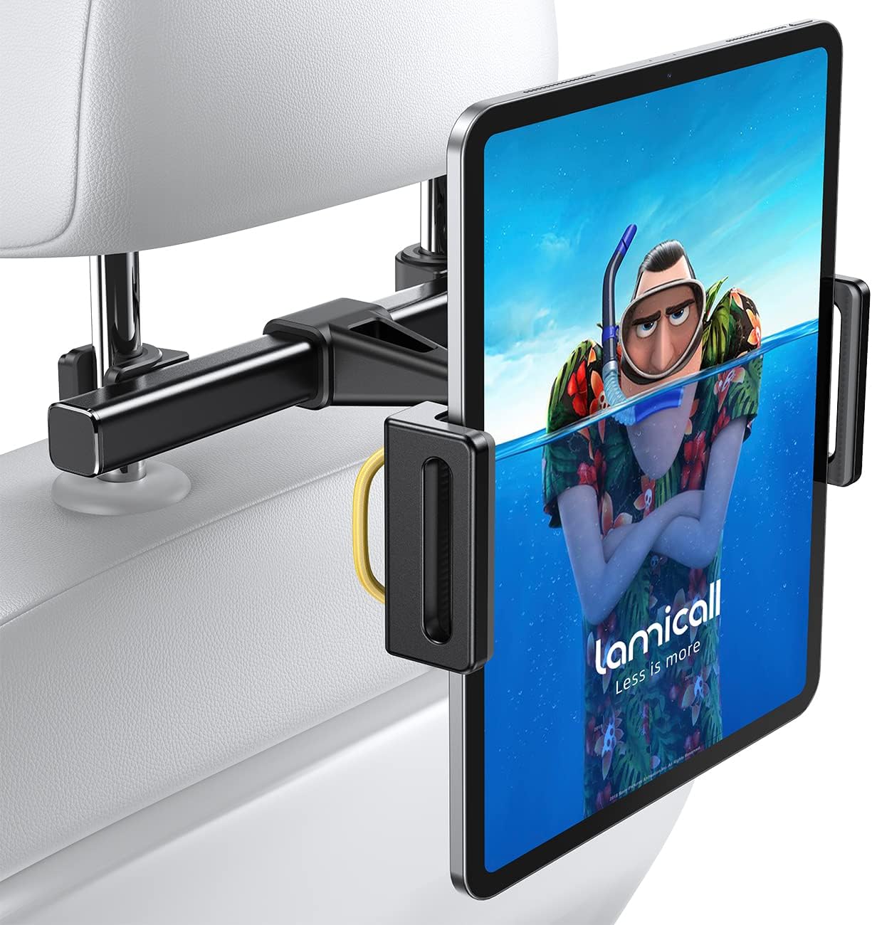 Lamicall Car Tablet Headrest Holder - Car Back Seat Headrest Tablet Mount Stand...