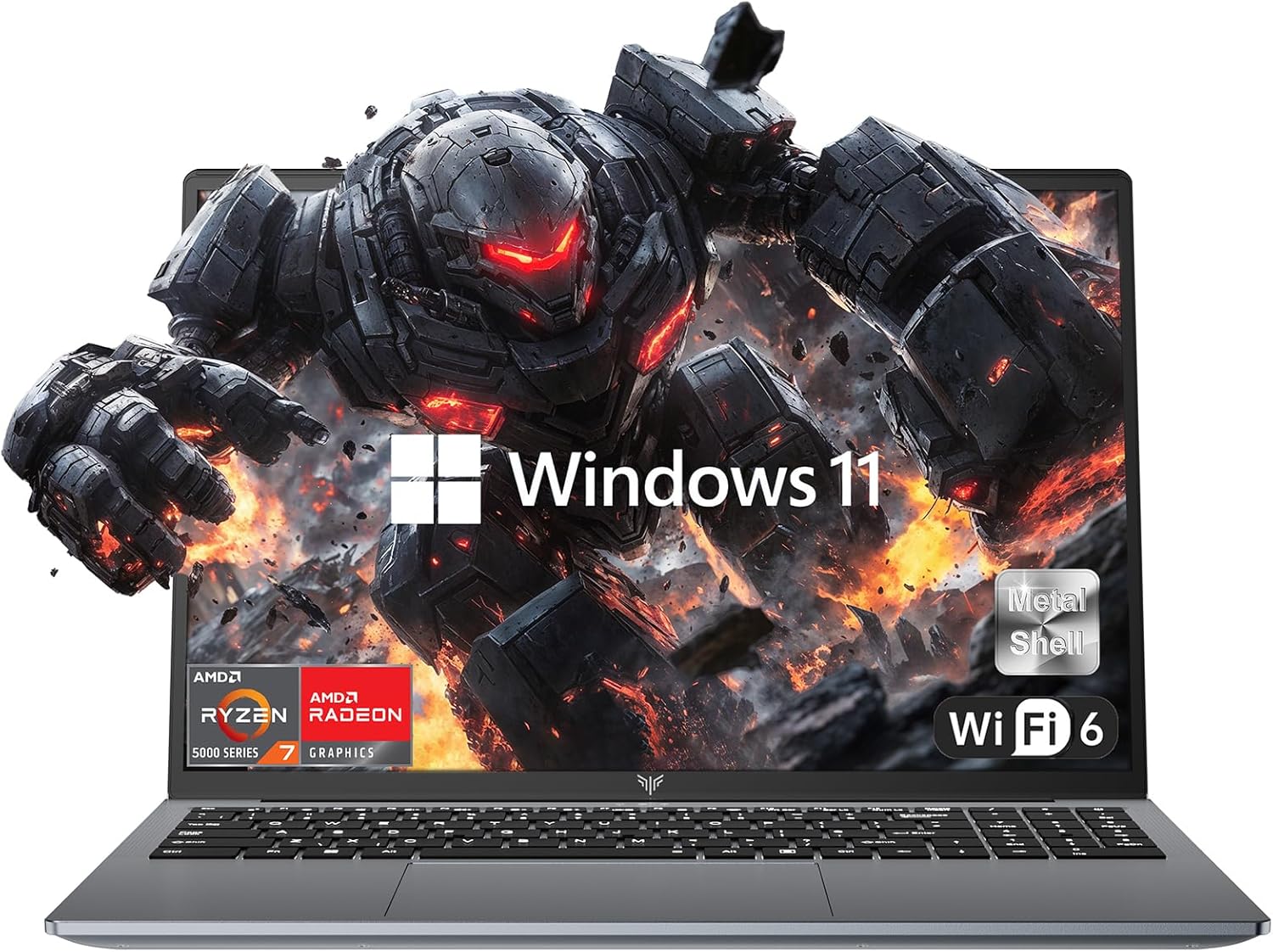 2025 Gaming Laptop, Laptop with AMD Ryzen 7 5700U...