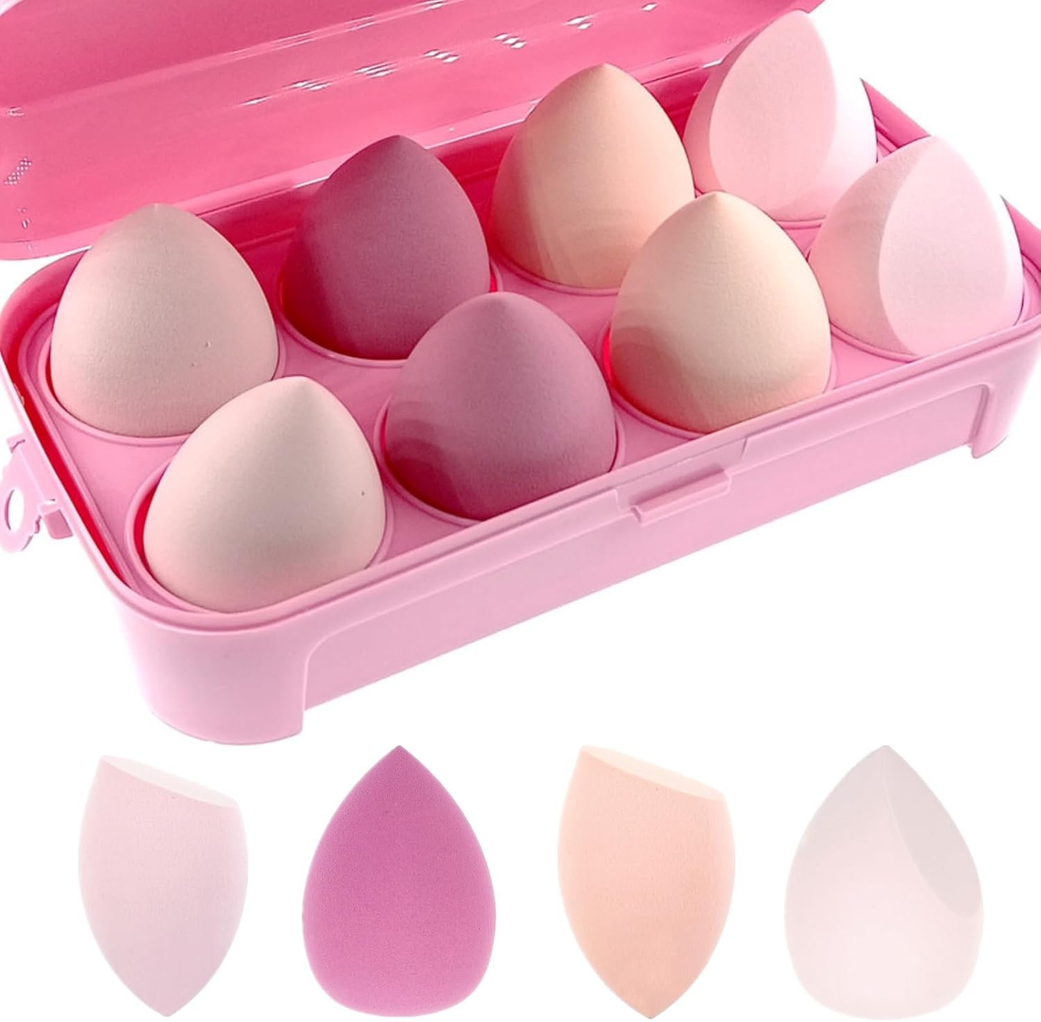 ZHIYE Makeup Sponge, Beauty Makeup Blending Sponge Puff Blender Foundation Spong...