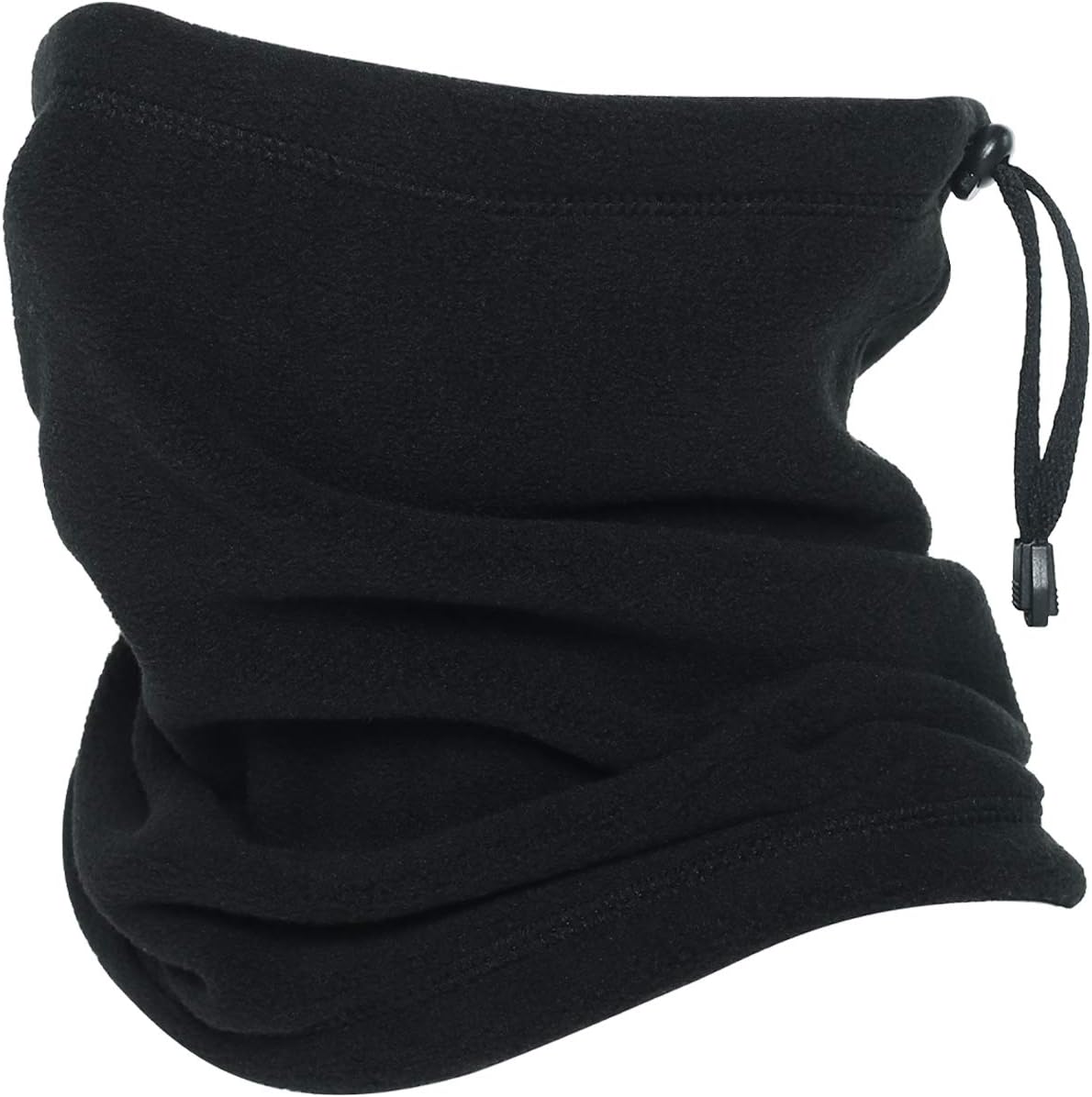Oscenny Snood Drawstring Thick Snood Face Mask for chilly cold weather Windproop...