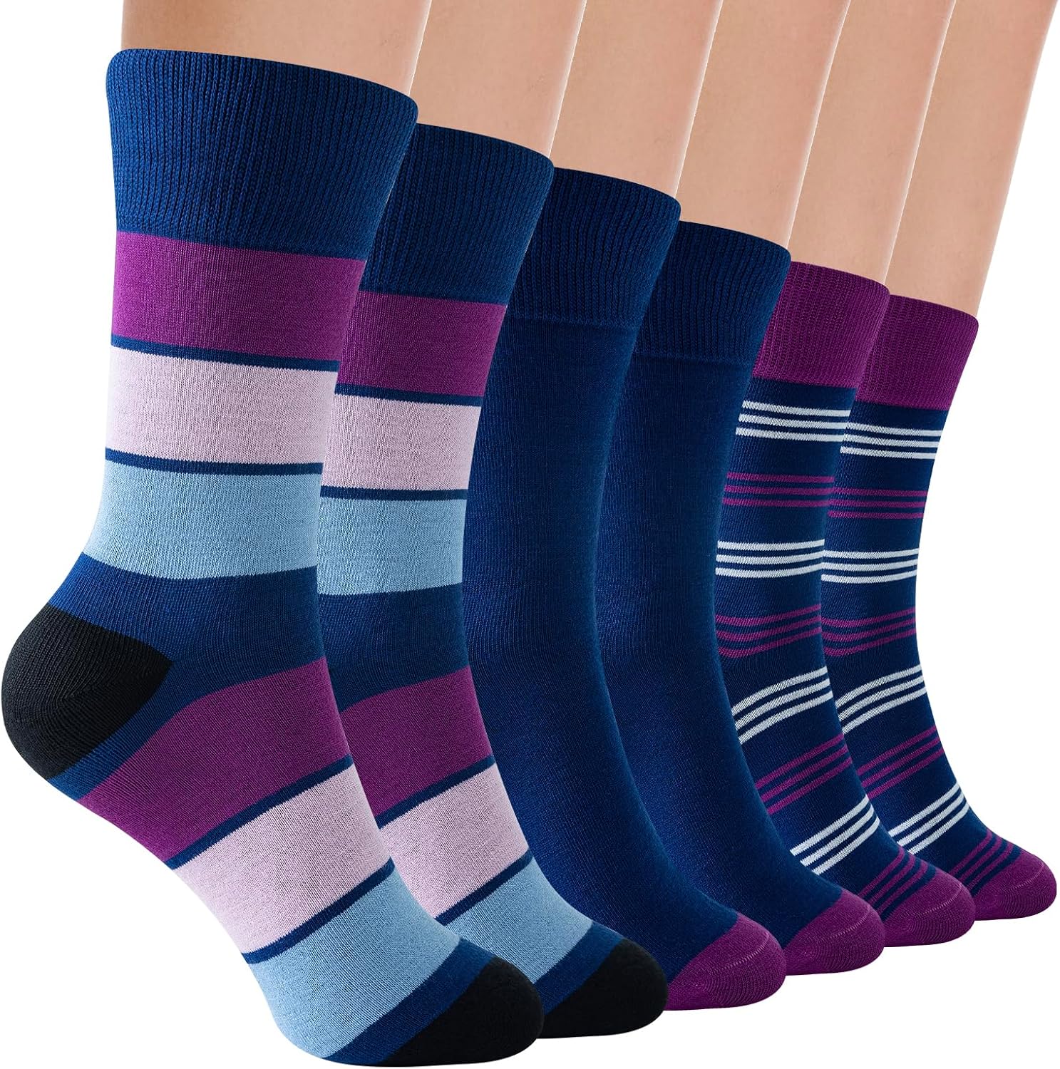 Niofind Womens Bamboo Socks, Special Soft Seamless Toe Ladies Socks, Innovative...