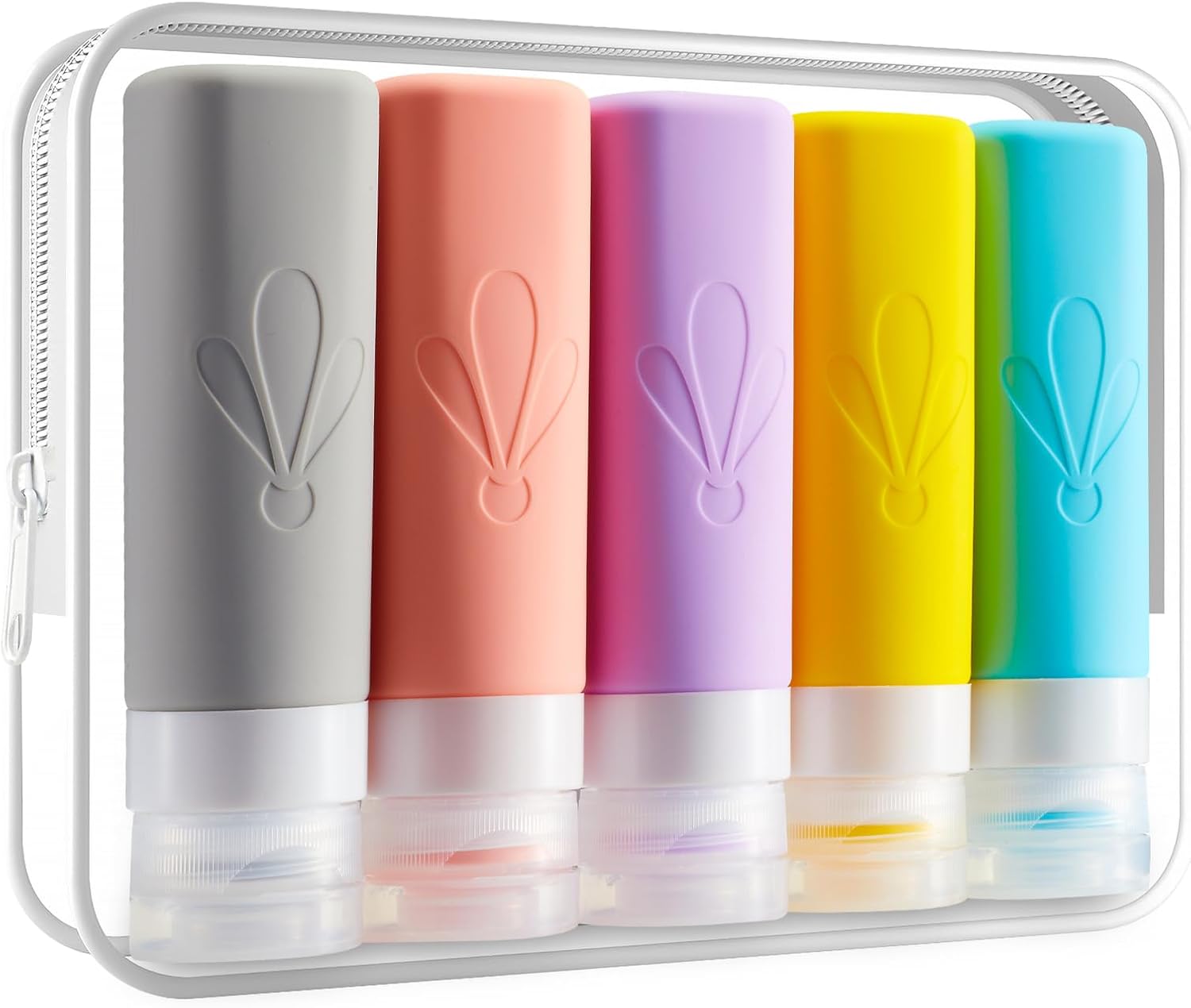 INSFIT Travel Bottles for Toiletries, TSA Approved 3oz Travel Size Containers, B...
